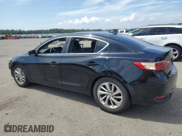 2016 Acura ILX with VIN 19UDE2F35GA025837, listed as a Copart auction lot 63039835 with 128,193 mi miles and Salvage title. Bid and sale history available at DreamBid. Image 2.