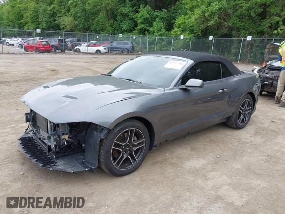 2022 Ford Mustang EcoBoost с VIN 1FATP8UH8N5106560, выставлен на аукционе IAAI как лот 42287730 с пробегом 78 577 миль миль и . История ставок и продаж доступна на DreamBid. Изображение 2.