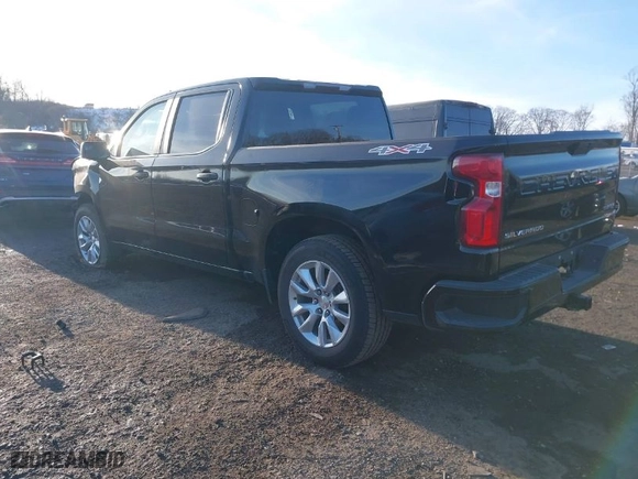 2020 Chevrolet Silverado 1500 Custom with VIN 3GCPYBEK9LG380470, listed as a IAAI auction lot 41152055 with 60,369 mi miles. Bid and sale history available at carsss.com. Image 3.
