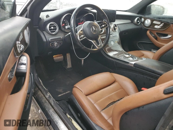2019 Mercedes-Benz C 300 with VIN WDDWJ8EB1KF784212, listed as a Copart auction lot 88445735 with 125,011 mi miles and Salvage Title. Bid and sale history available at DreamBid. Image 8.