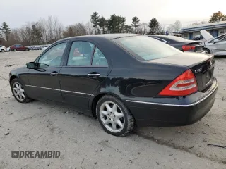 2004 Mercedes-Benz C 320 with VIN WDBRF64J34F480452, listed as a Copart auction lot 88259605 with 119,240 mi miles and Clean Title. Bid and sale history available at DreamBid. Image 2.