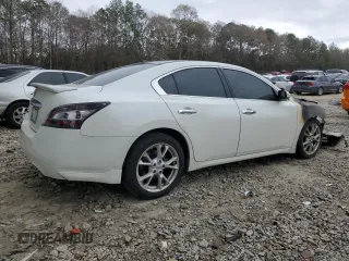 2013 Nissan Maxima 3.5 SV w/Sport Pkg with VIN 1N4AA5AP4DC843462, listed as a Copart auction lot 49609785 with 0 mi miles and Non Repairable. Bid and sale history available at carsss.com. Image 3.