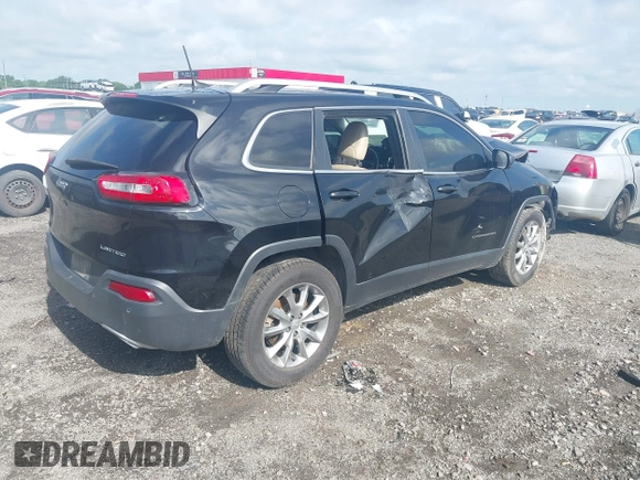 2018 Jeep Cherokee Limited with VIN 1C4PJLDX2JD551965, listed as a IAAI auction lot 42113576 with 161,907 mi miles and . Bid and sale history available at DreamBid. Image 4.