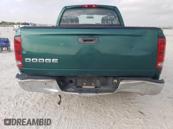 2004 Dodge 1500 SLT with VIN 1D7HA18N14S514381, listed as a Copart auction lot 53604335 with 124,518 mi miles and Salvage Title. Bid and sale history available at carsss.com. Image 6.
