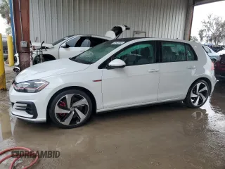 2018 Volkswagen Golf GTI S with VIN 3VW547AU3JM296132, listed as a Copart auction lot 38543894 with 27,979 mi miles. Bid and sale history available at carsss.com. Image 1.