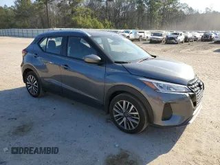 2024 Nissan Kicks SV with VIN 3N1CP5CV9RL529835, listed as a Copart auction lot 46814835 with 3,506 mi miles and Salvage Title. Bid and sale history available at carsss.com. Image 4.