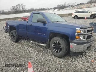 2014 Chevrolet Silverado 1500 Work Truck with VIN 1GCNKPEC5EZ148921, listed as a Copart auction lot 84794754 with 98,536 mi miles and Salvage Title. Bid and sale history available at DreamBid. Image 4.