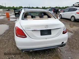 2016 Mercedes-Benz C 300 with VIN 55SWF4JB1GU154078, listed as a Copart auction lot 60606455 with 99,455 mi miles and Salvage title. Bid and sale history available at DreamBid. Image 6.