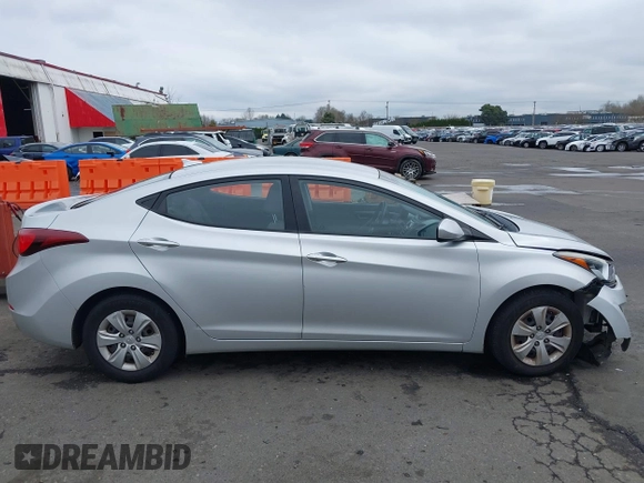 2016 Hyundai Elantra SE with VIN 5NPDH4AE5GH756867, listed as a IAAI auction lot 41761113 with 148,954 mi miles and . Bid and sale history available at DreamBid. Image 12.