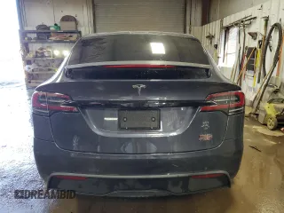 2023 Tesla Model X Plaid with VIN 7SAXCBE6XPF373589, listed as a Copart auction lot 50355615 with 11,650 mi miles and Salvage Title. Bid and sale history available at DreamBid. Image 6.