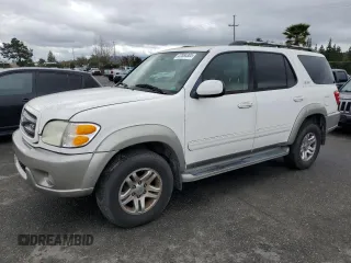 2003 Toyota Sequoia SR5 with VIN 5TDBT44A83S164592, listed as a Copart auction lot 47884305 with 267,022 mi miles and Clean Title. Bid and sale history available at DreamBid. Image 1.