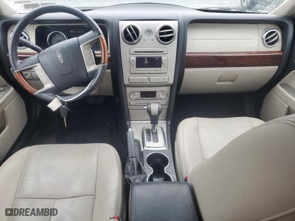 2008 Lincoln MKZ with VIN 3LNHM26T38R643339, listed as a Copart auction lot 52764455 with 93,670 mi miles and Clean Title. Bid and sale history available at carsss.com. Image 8.