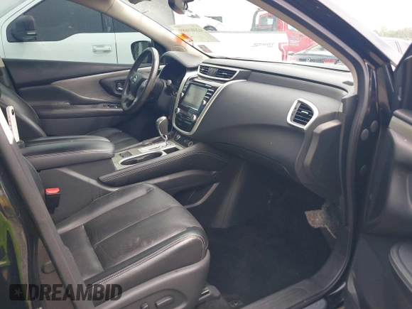 2018 Nissan Murano SV with VIN 5N1AZ2MG7JN108130, listed as a IAAI auction lot 42081689 with 114,765 mi miles and . Bid and sale history available at carsss.com. Image 5.