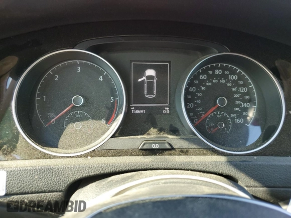 2015 Volkswagen Golf SportWagen TDI SEL with VIN 3VWCA7AU1FM509070, listed as a Copart auction lot 72637134 with 158,691 mi miles and Salvage Title. Bid and sale history available at carsss.com. Image 9.