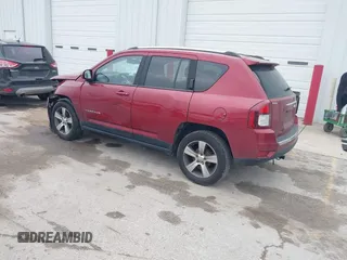 2016 Jeep Compass Latitude with VIN 1C4NJCEA3GD760867, listed as a IAAI auction lot 42496448 with 144,353 mi miles and . Bid and sale history available at DreamBid. Image 3.