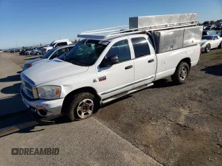 2008 Dodge 2500 SLT with VIN 3D7KS28A38G196251, listed as a Copart auction lot 81041614 with 128,796 mi miles and Salvage title. Bid and sale history available at DreamBid. Image 1.