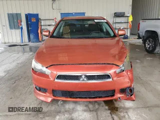 2010 Mitsubishi Lancer GTS with VIN JA32U8FW3AU022400, listed as a Copart auction lot 72569714 with 147,440 mi miles and Salvage Title. Bid and sale history available at carsss.com. Image 5.