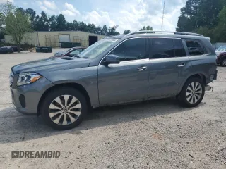2017 Mercedes-Benz GLS 450 with VIN 4JGDF6EE0HA961612, listed as a Copart auction lot 62366834 with 95,465 mi miles and Salvage Title. Bid and sale history available at DreamBid. Image 1.