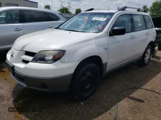 2003 Mitsubishi Outlander LS with VIN JA4LZ31G83U064536, listed as a Copart auction lot 60733773 with 90,439 mi miles and Salvage Title. Bid and sale history available at carsss.com. Image 1.