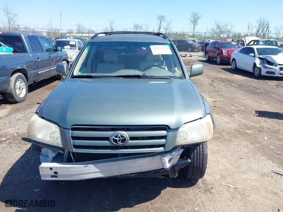 2005 Toyota Highlander with VIN JTEDP21A550059368, listed as a IAAI auction lot 41987392 with 164,599 mi miles. Bid and sale history available at carsss.com. Image 12.
