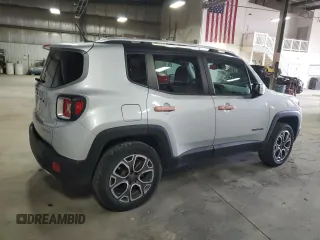 2015 Jeep Renegade Limited z VIN ZACCJBDT2FPB28527, wystawiony jako Copart lot #56990745 z przebiegiem 135 726 mil mil oraz Szkoda całkowita • Salvage title. Historia ofert i sprzedaży dostępna na DreamBid. Obrazek 3.