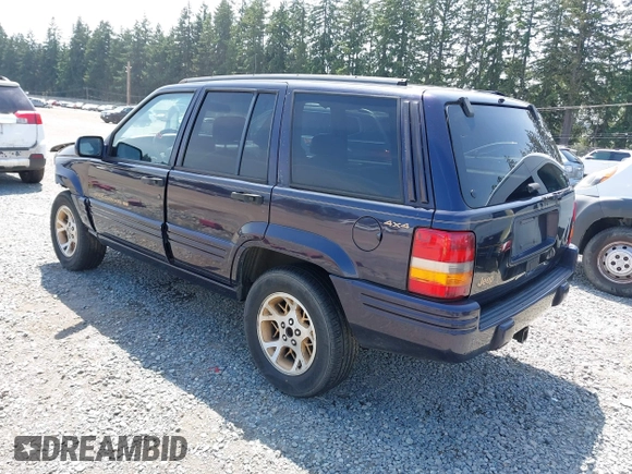 1997 Jeep Grand Cherokee Limited с VIN 1J4GZ78YXVC549289, выставлен на аукционе IAAI как лот 42474073 с пробегом 265 188 миль миль и . История ставок и продаж доступна на DreamBid. Изображение 3.