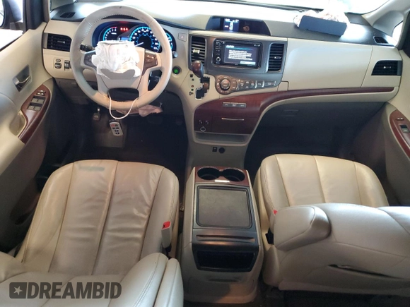 2013 Toyota Sienna XLE AAS with VIN 5TDYK3DC1DS360951, listed as a Copart auction lot 49321175 with 95,575 mi miles and Salvage Title. Bid and sale history available at carsss.com. Image 8.