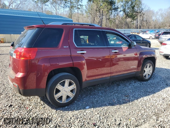 2010 GMC Terrain SLT-2 with VIN 2CTALHEW0A6309794, listed as a Copart auction lot 48592345 with 165,712 mi miles and Salvage Title. Bid and sale history available at carsss.com. Image 3.