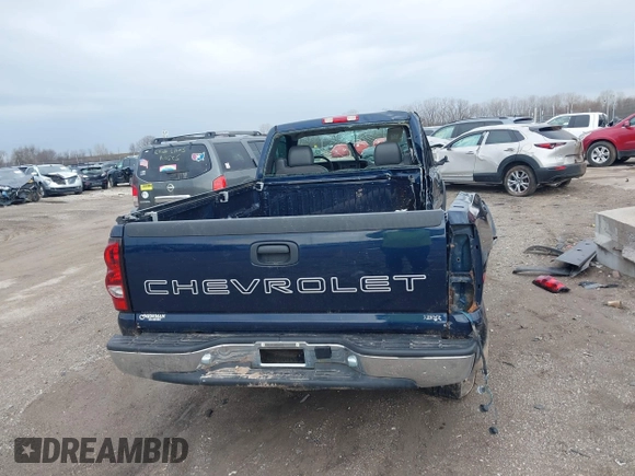 2006 Chevrolet Silverado 1500 Work Truck with VIN 3GCEC14X66G273992, listed as a IAAI auction lot 42093459 with 78,379 mi miles. Bid and sale history available at carsss.com. Image 15.