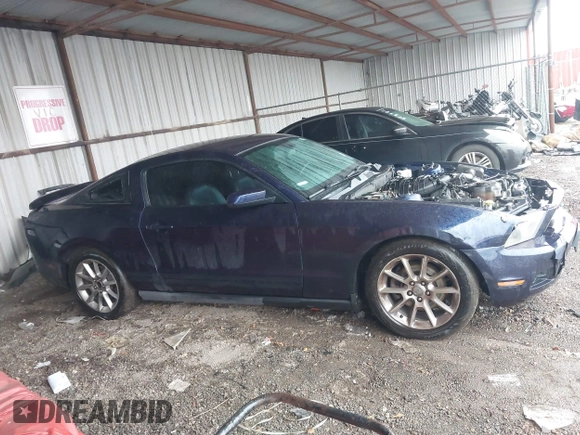 2011 Ford Mustang V6 with VIN 1ZVBP8AM9B5153645, listed as a IAAI auction lot 41304583 with 123,204 mi miles and . Bid and sale history available at carsss.com. Image 13.