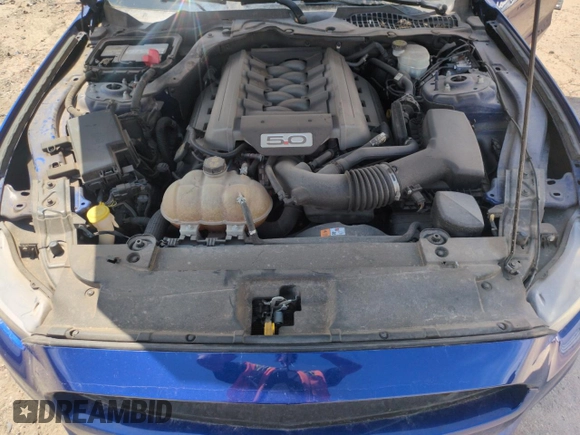 2015 Ford Mustang GT with VIN 1FA6P8CF5F5368602, listed as a Copart auction lot 54572835 with 78,790 mi miles and Salvage Title. Bid and sale history available at carsss.com. Image 11.