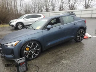 2023 Polestar 2 Performance with VIN YSMET3KA5PL126453, listed as a Copart auction lot 45566595 with 27,382 mi miles and Salvage Title. Bid and sale history available at carsss.com. Image 1.