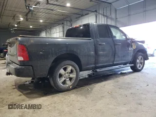 2018 Ram 1500 Express with VIN 1C6RR7FG1JS328048, listed as a Copart auction lot 88627385 with 62,639 mi miles and Salvage Title. Bid and sale history available at carsss.com. Image 3.