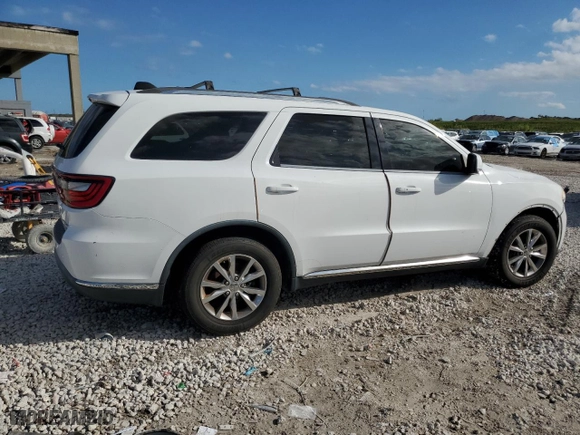 2014 Dodge Durango Limited with VIN 1C4RDHDG1EC595819, listed as a Copart auction lot 42906325 with 207,641 mi miles and Clean Title. Bid and sale history available at carsss.com. Image 3.