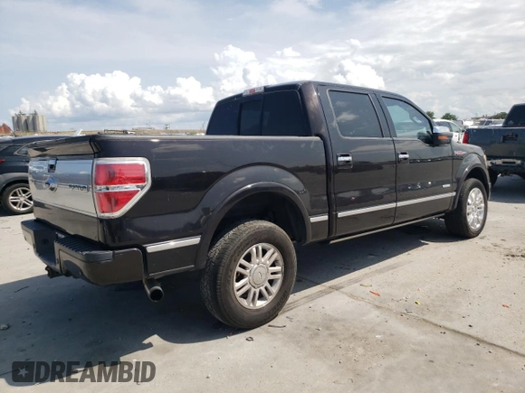 2013 Ford F-150 XL with VIN 1FTFW1ET6DFA57615, listed as a Copart auction lot 59382075 with 226,879 mi miles and Salvage title. Bid and sale history available at DreamBid. Image 3.