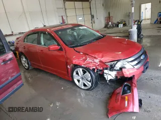 2011 Ford Fusion SPORT with VIN 3FAHP0DC1BR133040, listed as a Copart auction lot 50990545 with 187,599 mi miles and Salvage Title. Bid and sale history available at carsss.com. Image 4.