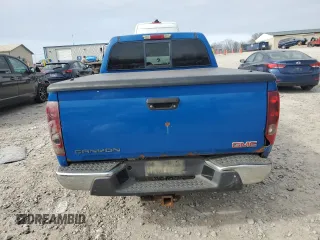 2006 GMC Canyon SLE1 with VIN 1GTDT136368288105, listed as a Copart auction lot 45927765 with 233,116 mi miles and Clean Title. Bid and sale history available at carsss.com. Image 6.