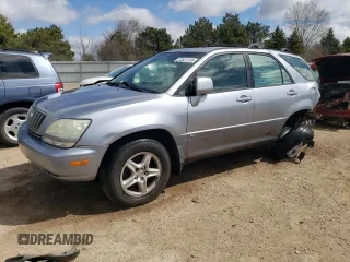 2002 Lexus RX 300 z VIN JTJHF10UX20254874, wystawiony jako Copart lot #53051335 z przebiegiem 120 231 mil mil oraz Szkody całkowita. Historia ofert i sprzedaży dostępna na DreamBid. Obrazek 1.