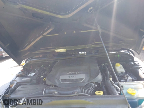 2015 Jeep Wrangler Unlimited Sport with VIN 1C4BJWDG2FL518487, listed as a IAAI auction lot 42593022 with 161,991 mi miles and . Bid and sale history available at DreamBid. Image 10.