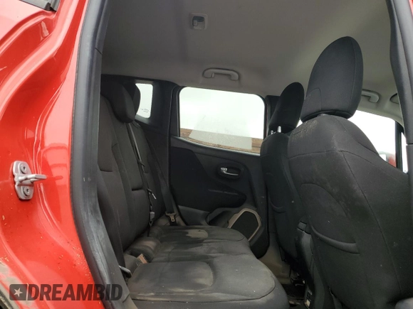2017 Jeep Renegade Altitude z VIN ZACCJBBB5HPF36291, wystawiony jako Copart lot #51843185 z przebiegiem 53 200 mil mil oraz Szkoda całkowita • Salvage title. Historia ofert i sprzedaży dostępna na DreamBid. Obrazek 11.
