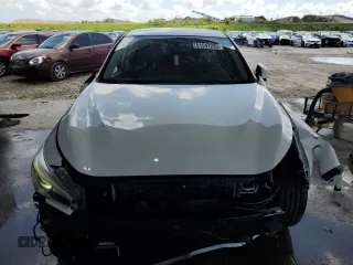 2021 Infiniti Q50 Pure with VIN JN1EV7AP3MM704352, listed as a Copart auction lot 51547225 with 21,296 mi miles and Non Repairable. Bid and sale history available at DreamBid. Image 5.