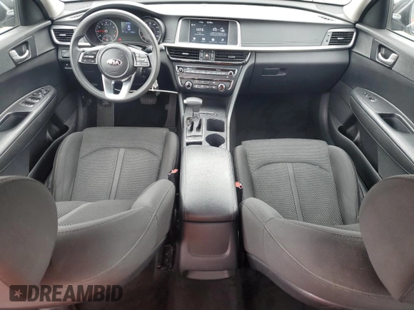 2019 Kia Optima LX with VIN 5XXGT4L38KG327847, listed as a Copart auction lot 55246455 with 88,649 mi miles and Salvage Title. Bid and sale history available at carsss.com. Image 8.