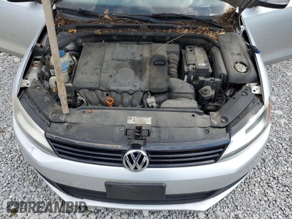 2012 Volkswagen Jetta SE with VIN 3VWDP7AJ5CM301844, listed as a Copart auction lot 60648525 with 204,031 mi miles and Clean title. Bid and sale history available at DreamBid. Image 11.