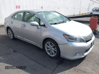 2010 Lexus HS 250h with VIN JTHBB1BA7A2007191, listed as a IAAI auction lot 42068847 with 213,323 mi miles. Bid and sale history available at carsss.com. Image 1.