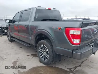 2023 Ford F-150 XL with VIN 1FTFW1E52PKE62836, listed as a IAAI auction lot 41898708 with 28,925 mi miles. Bid and sale history available at carsss.com. Image 3.