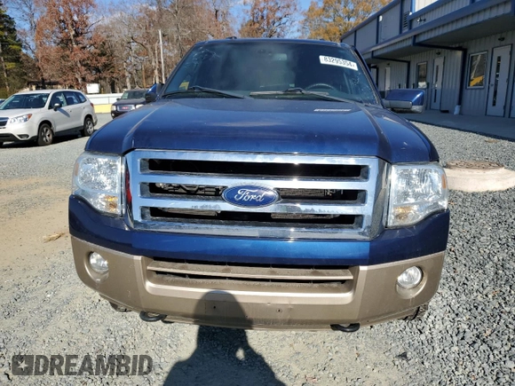 2011 Ford Expedition EL XLT with VIN 1FMJK1J58BEF34329, listed as a Copart auction lot 83295354 with 217,582 mi miles and Salvage Title. Bid and sale history available at carsss.com. Image 5.