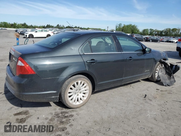 2010 Ford Fusion Hybrid with VIN 3FADP0L3XAR354554, listed as a Copart auction lot 54064105 with 203,816 mi miles and Clean Title. Bid and sale history available at carsss.com. Image 3.