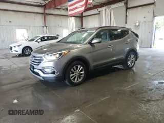 2018 Hyundai Santa Fe 2.0T with VIN 5XYZUDLA0JG564699, listed as a Copart auction lot 62302045 with 89,234 mi miles and Salvage title. Bid and sale history available at DreamBid. Image 1.
