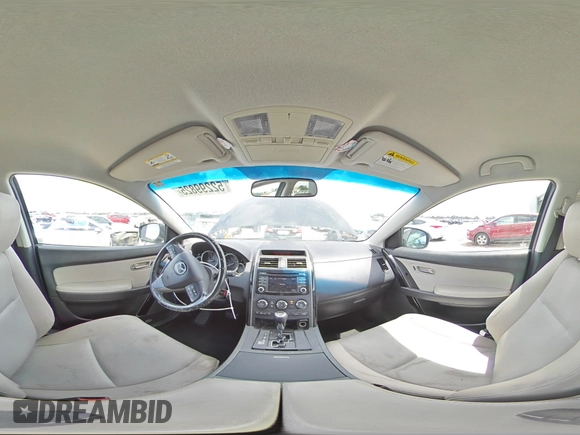 2015 Mazda CX-9 Sport with VIN JM3TB2BA5F0449957, listed as a Copart auction lot 52299825 with 105,017 mi miles and Salvage Title. Bid and sale history available at carsss.com. Image 14.