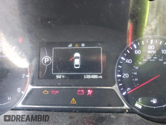 2014 Kia Optima SX with VIN 5XXGR4A75EG270693, listed as a IAAI auction lot 42606134 with 126,486 mi miles and . Bid and sale history available at DreamBid. Image 7.
